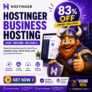 Hostinger Business Hosting: Exclusive 83% OFF Deal