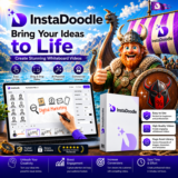 InstaDoodle AI Whiteboard Video Creator – Lifetime Deal & Commercial License